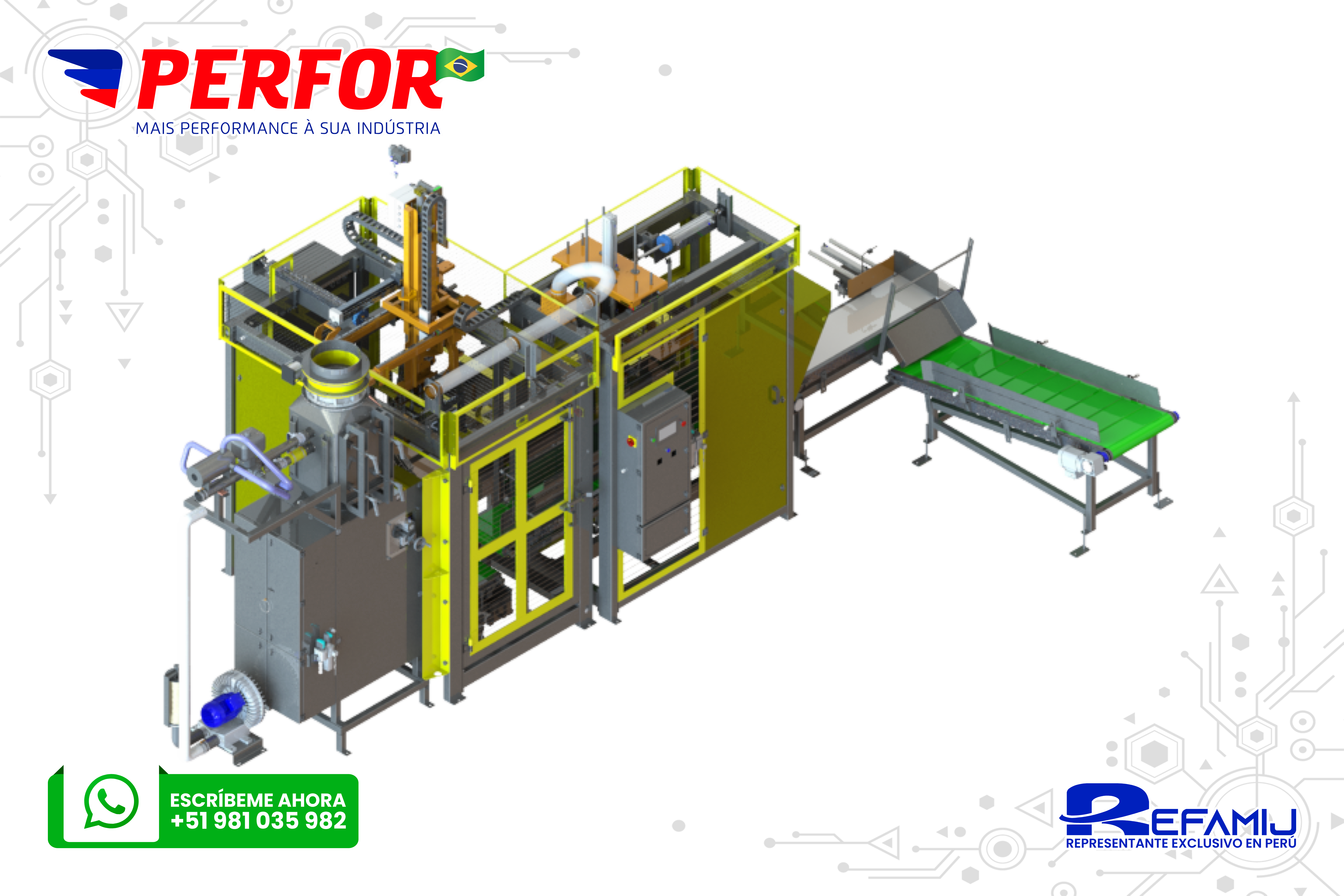 Aplicador Automático de bolsas SAEF 10